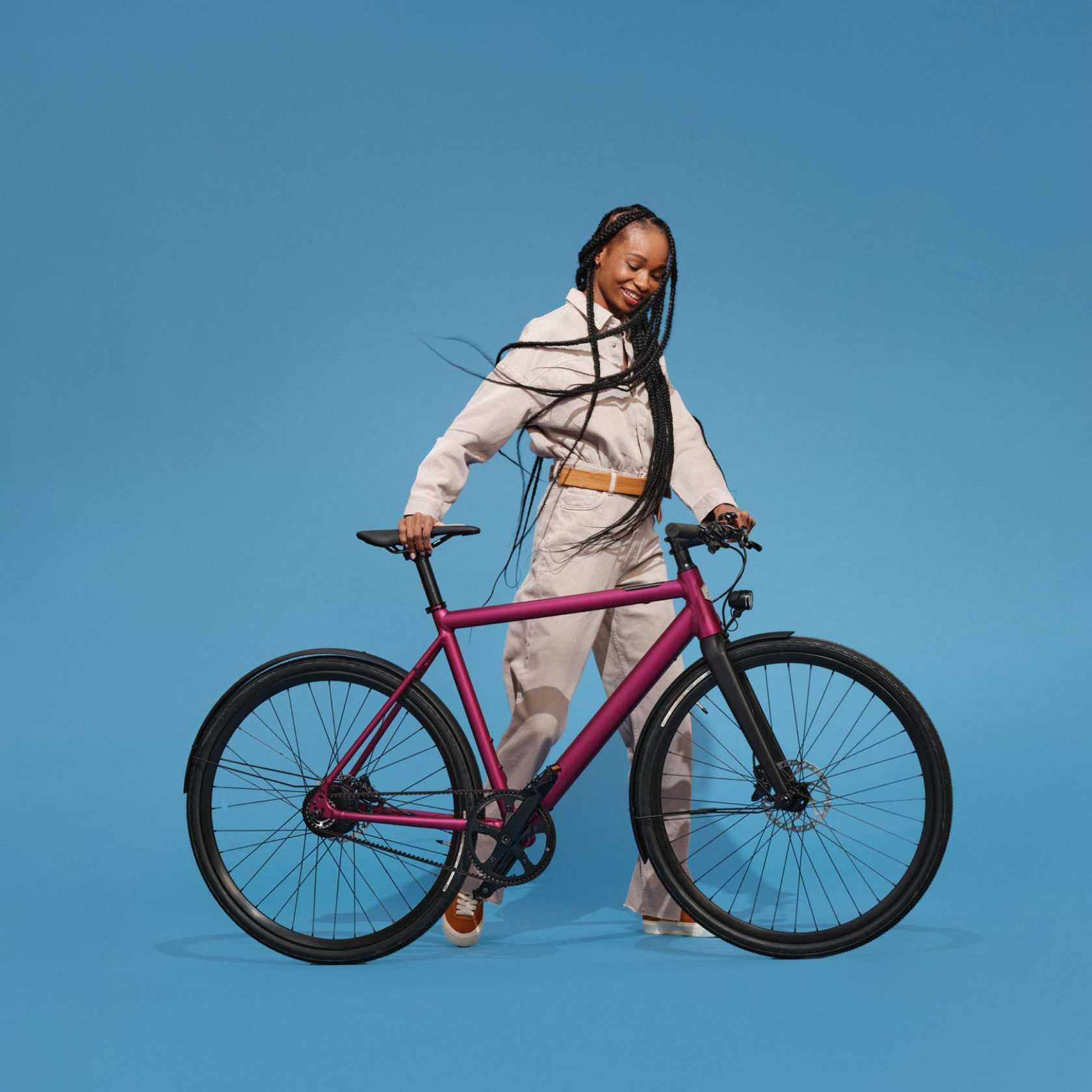 fixie with hed wheel