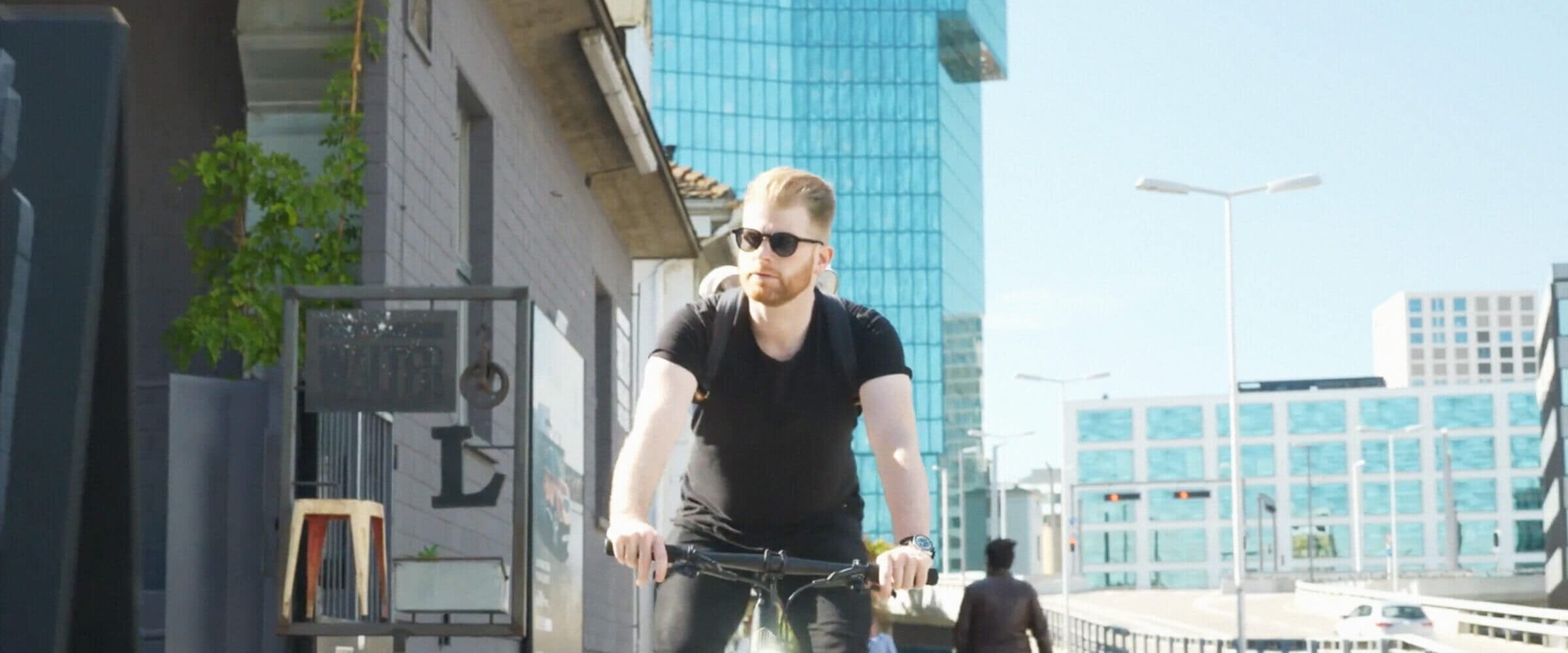 Ampler Commuter Stories: Yves’ 15 km ride with Curt